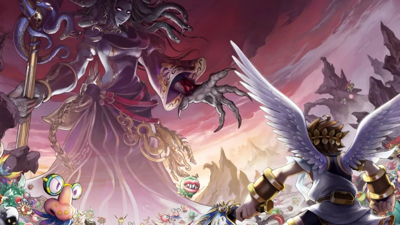Medusa (Kid Icarus) Pit (Kid Icarus) video game Kid Icarus: Uprising Image