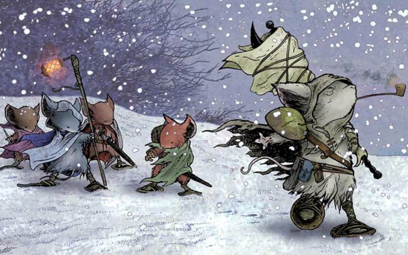Comic mouse guard Image