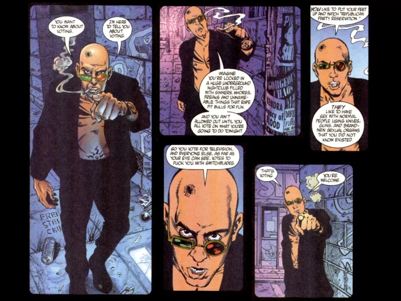 Comic Transmetropolitan Image