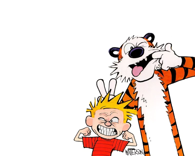 Comic Calvin & Hobbes Image