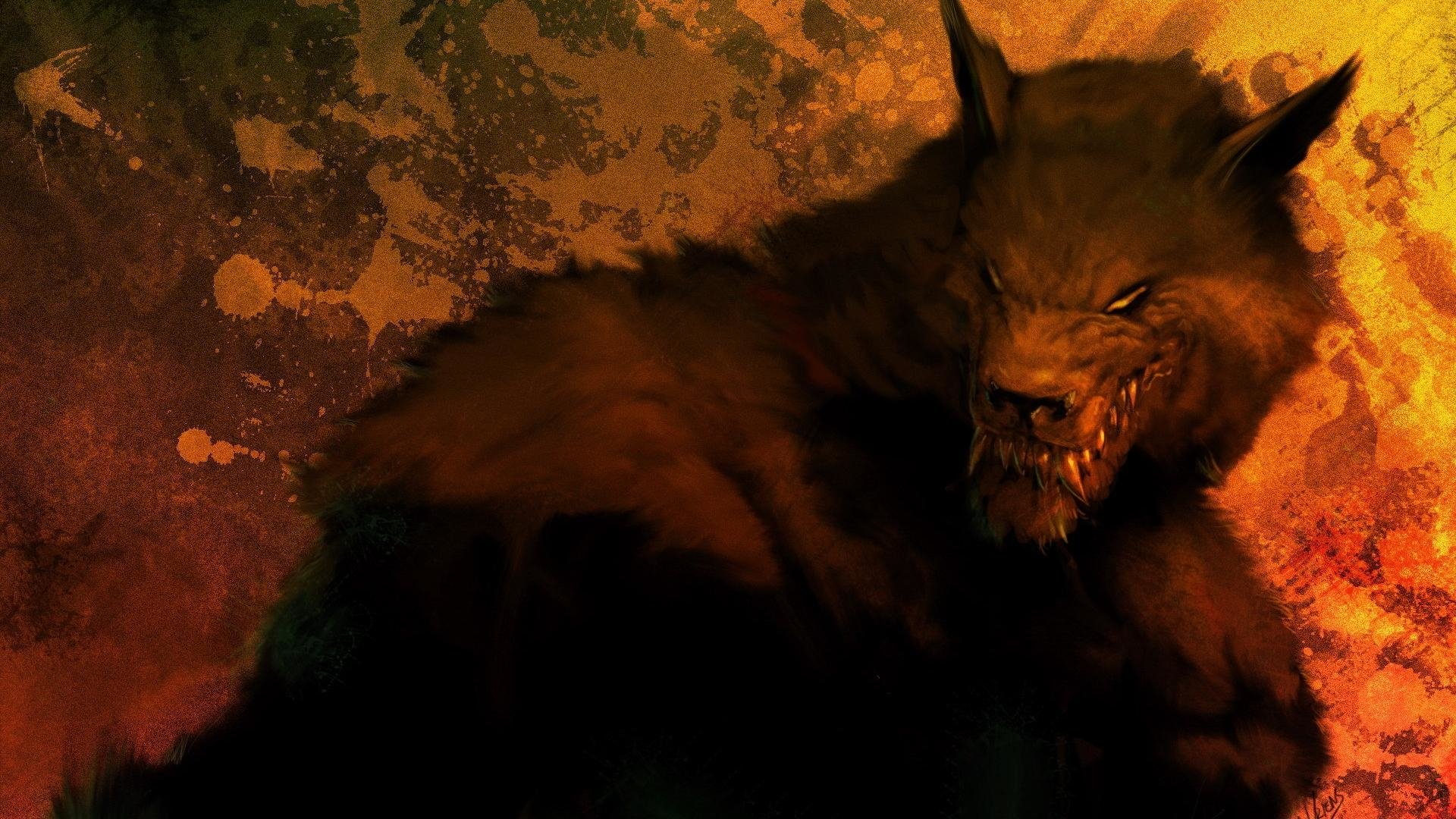 Download Dark Werewolf Art
