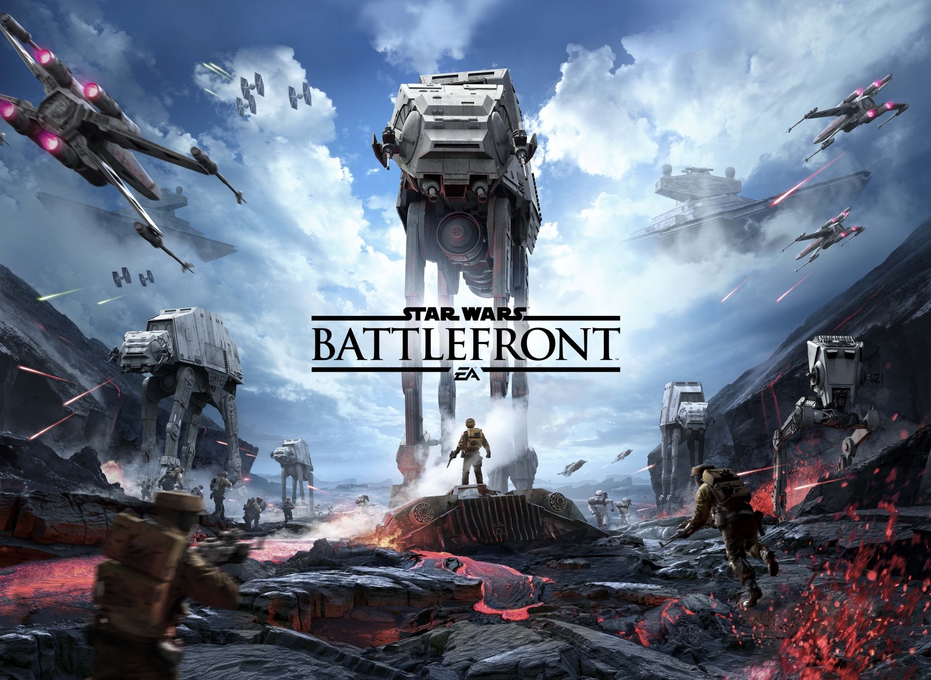 Download Video Game Star Wars Battlefront (2015) Star Wars Battlefront AT-AT Walker Art