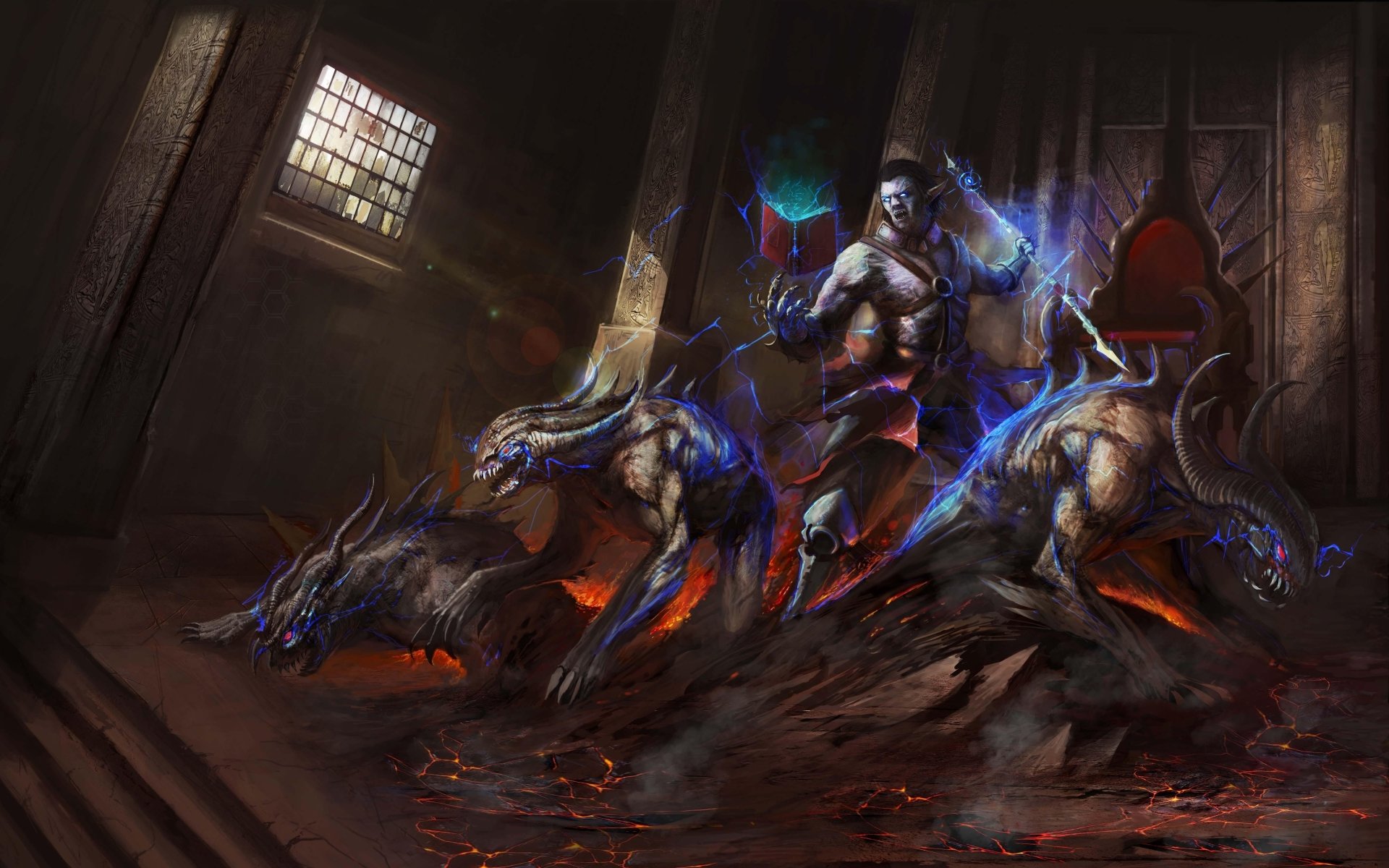 Download Witchcraft Book Creature Fantasy Demon Art