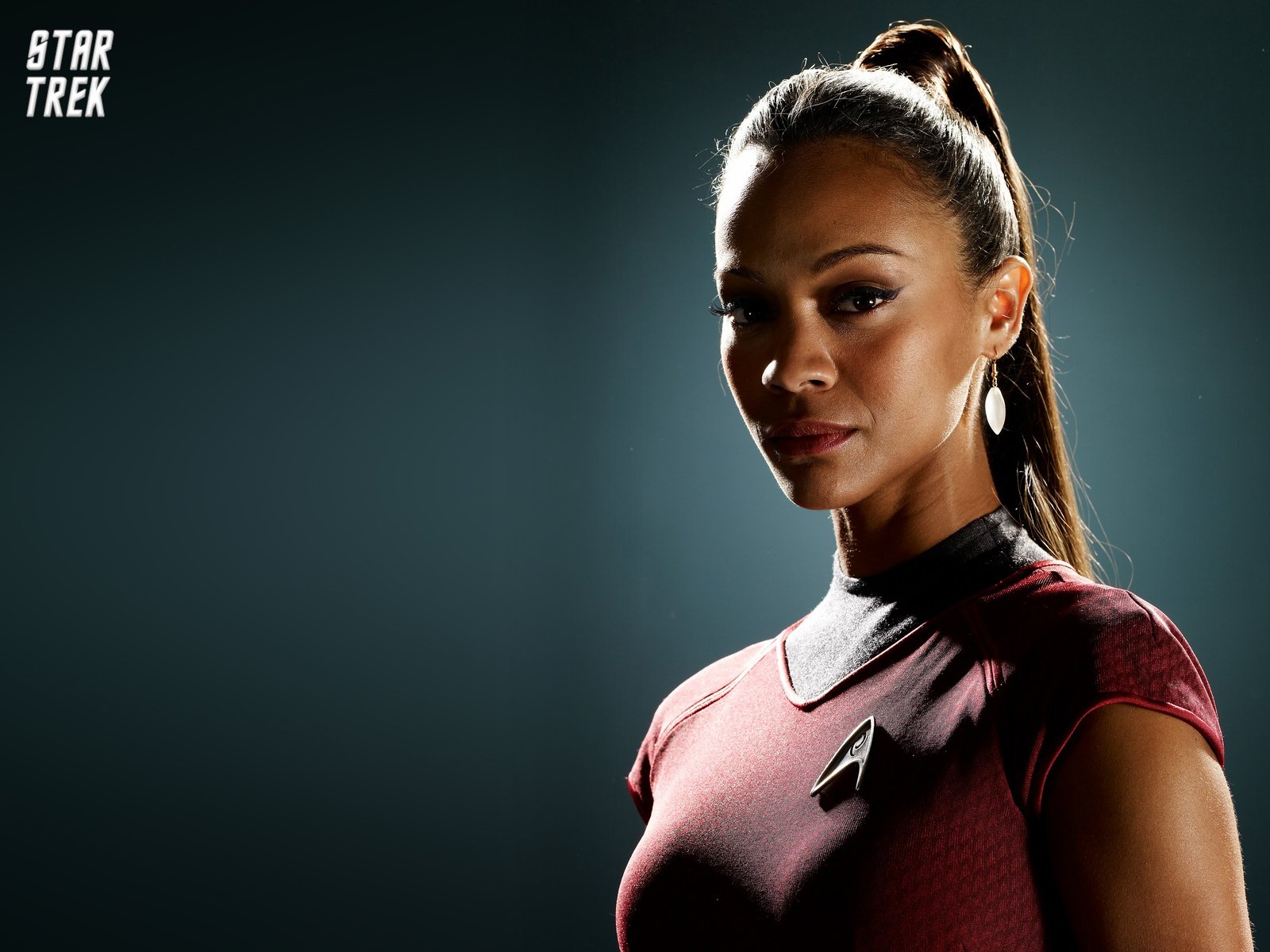 Download Zoe Saldana Movie Star Trek Art