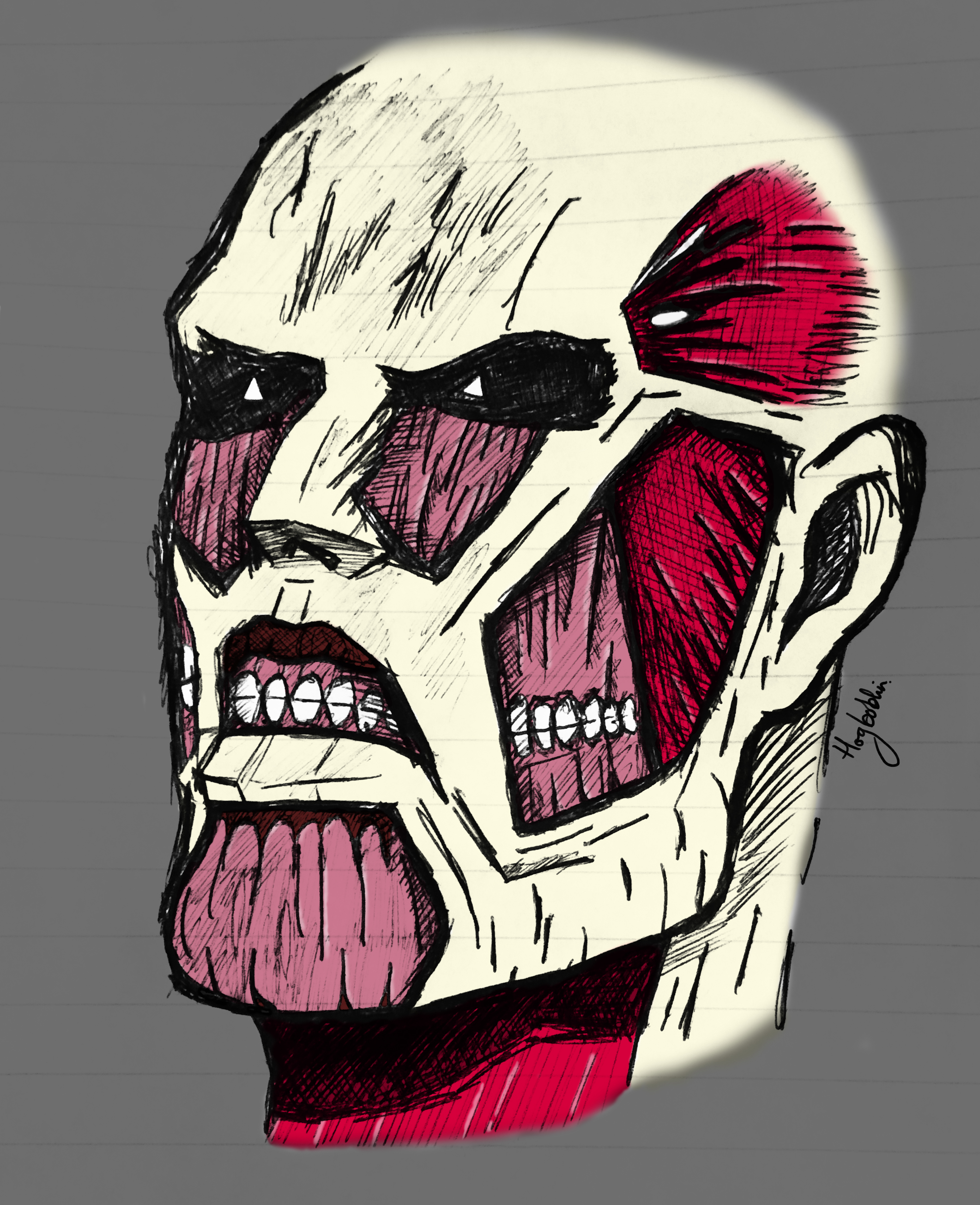 tsume art attack on titan