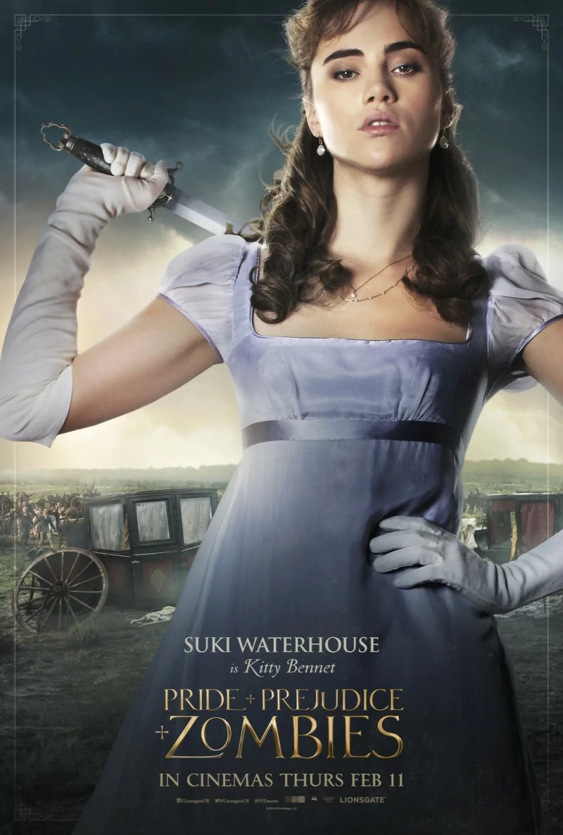 Celebrity Pride and Prejudice and Zombies Image