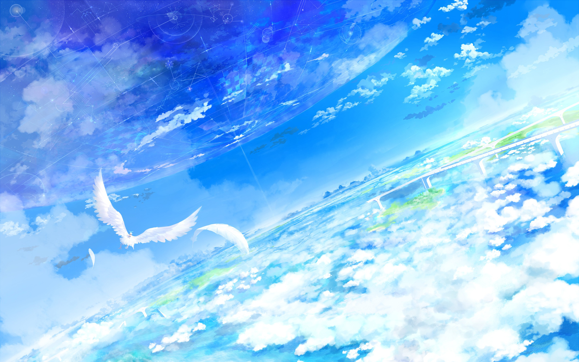 Anime Sky Art