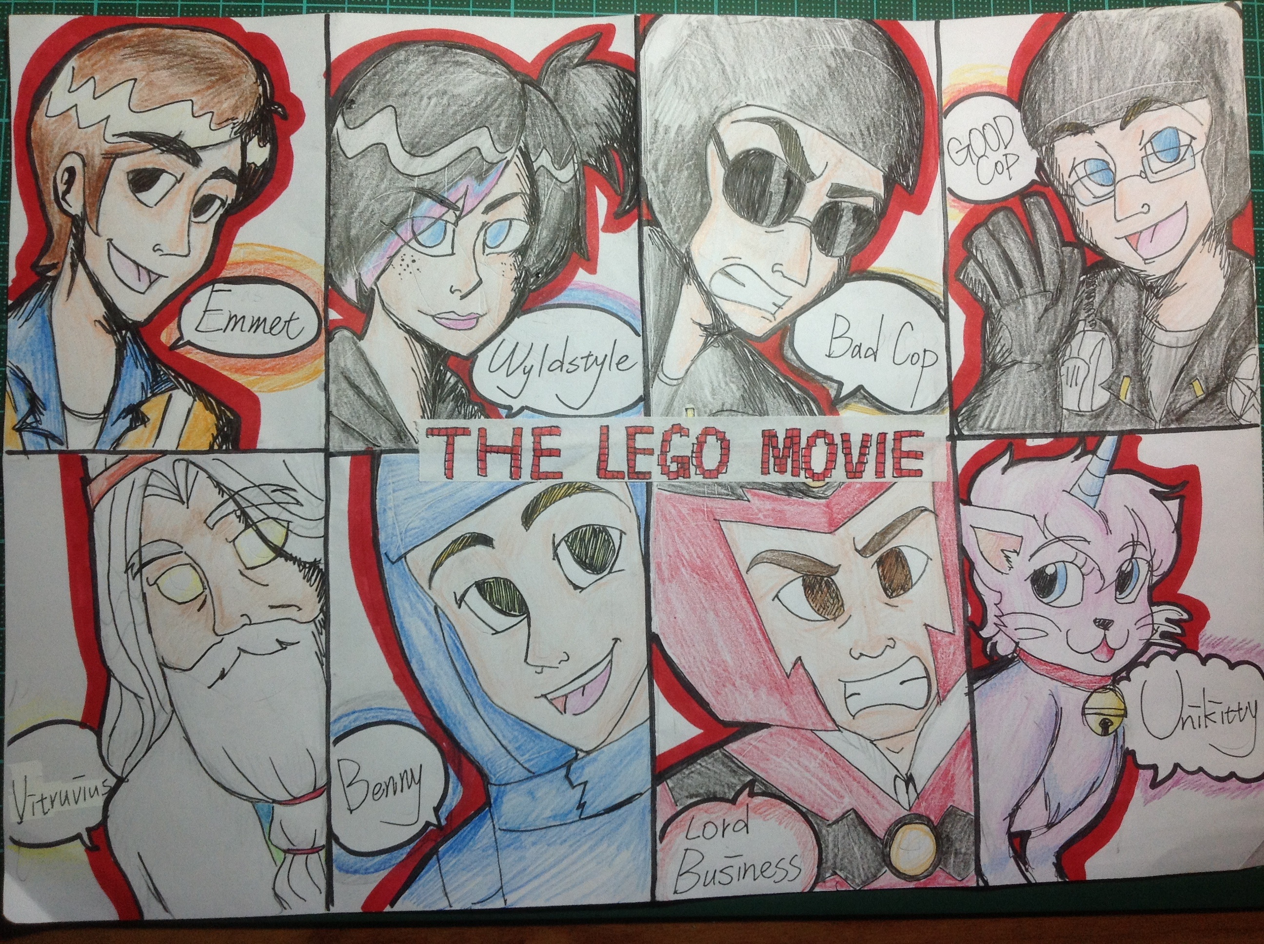 The Lego Movie Art by melody234