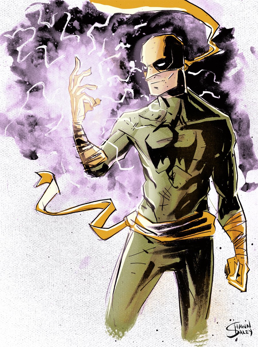 Download Danny Rand Iron Fist (Marvel Comics) Comic Art
