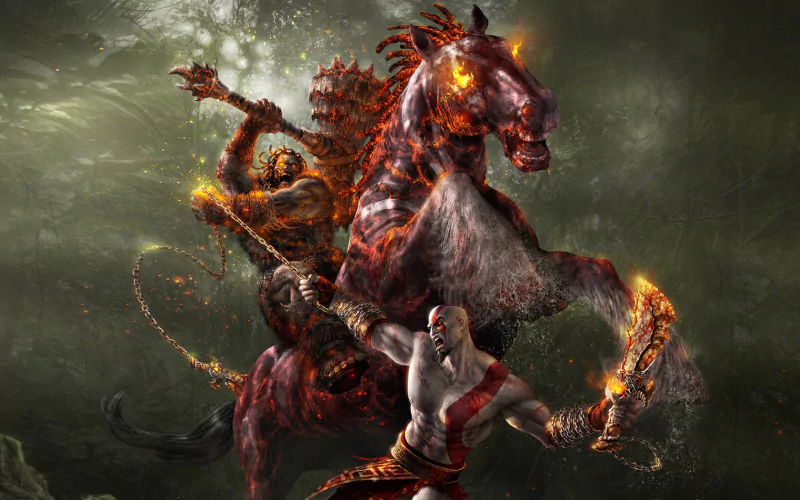 video game God Of War III Image