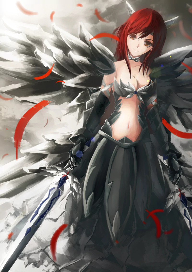  Erza Scarlet by arufa
