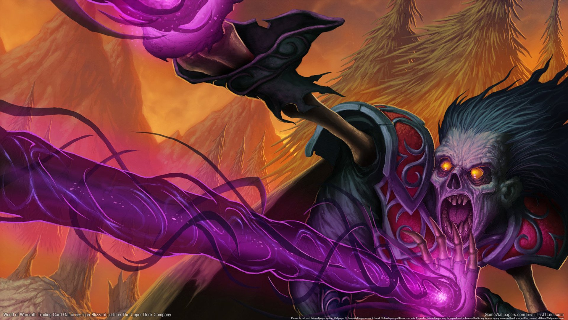 Download Warlock (World Of Warcraft) Undead Video Game World Of Warcraft Art