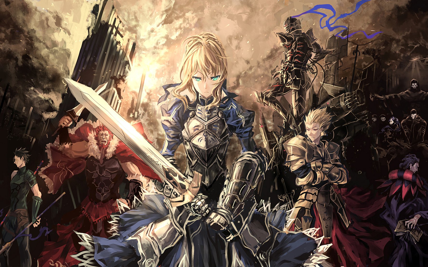 Download Anime Fate/Stay Night Art