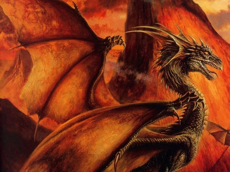 solar eclipse fantasy wings wyrm dragon Image
