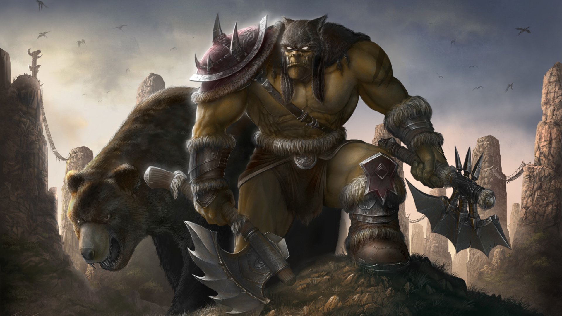 Download Rexxar (World Of Warcraft) Video Game World Of Warcraft Art
