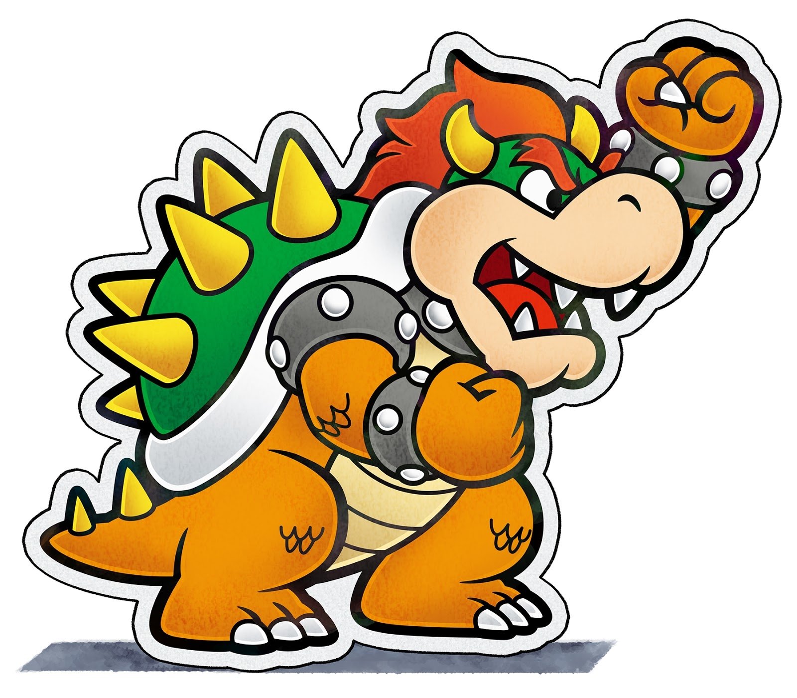 Download Video Game Mario & Luigi: Paper Jam Bowser Villain Nintendo Art