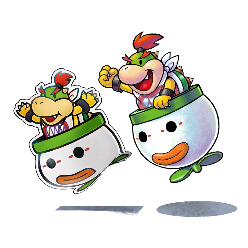 video game Mario & Luigi: Paper Jam Bowser characters Nintendo Image