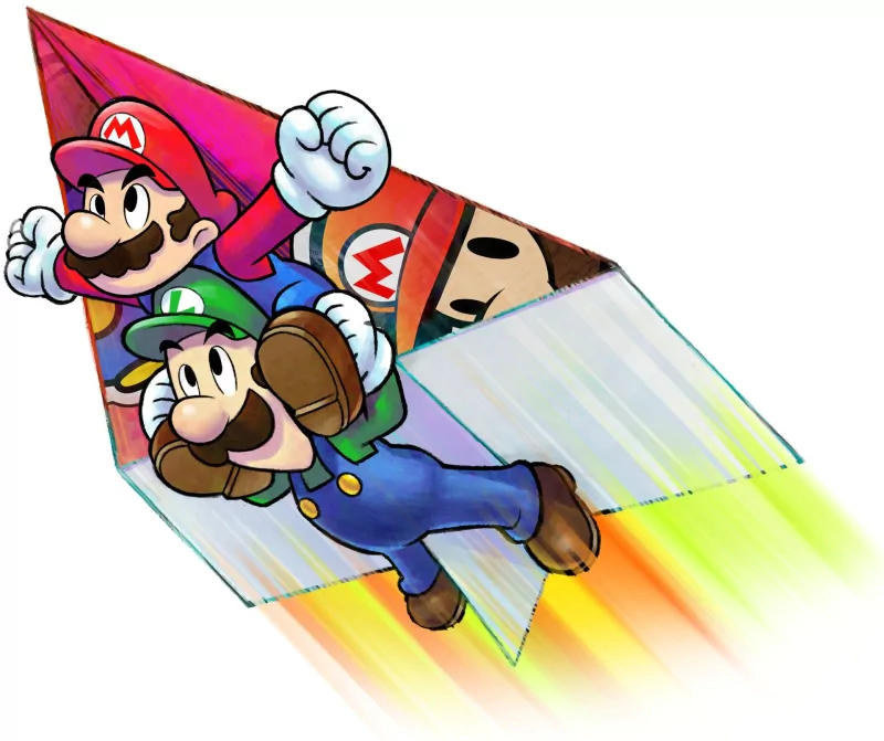 video game Mario & Luigi: Paper Jam Mario Luigi animated character Image