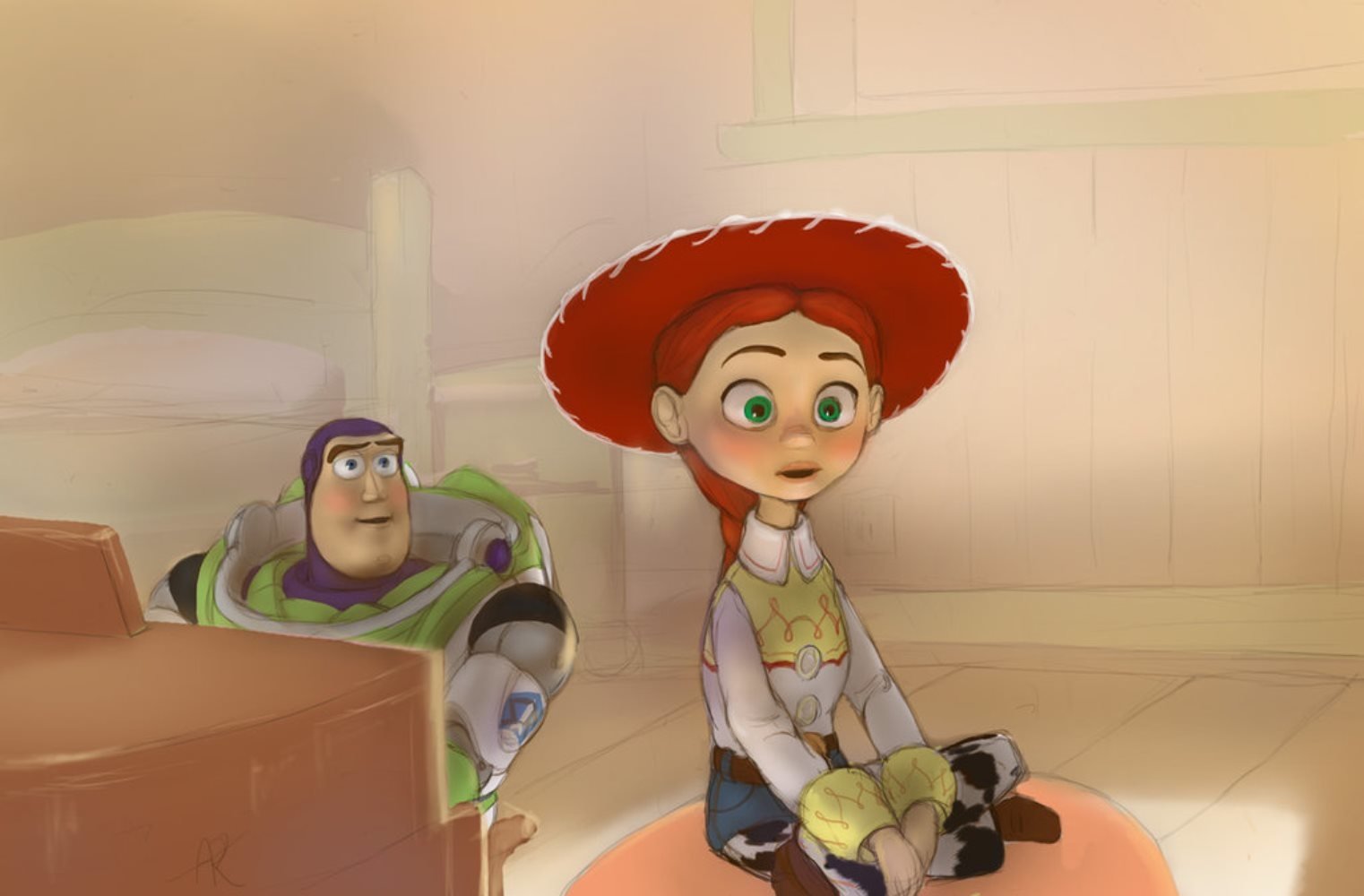 Jessie y buzz lightyear online