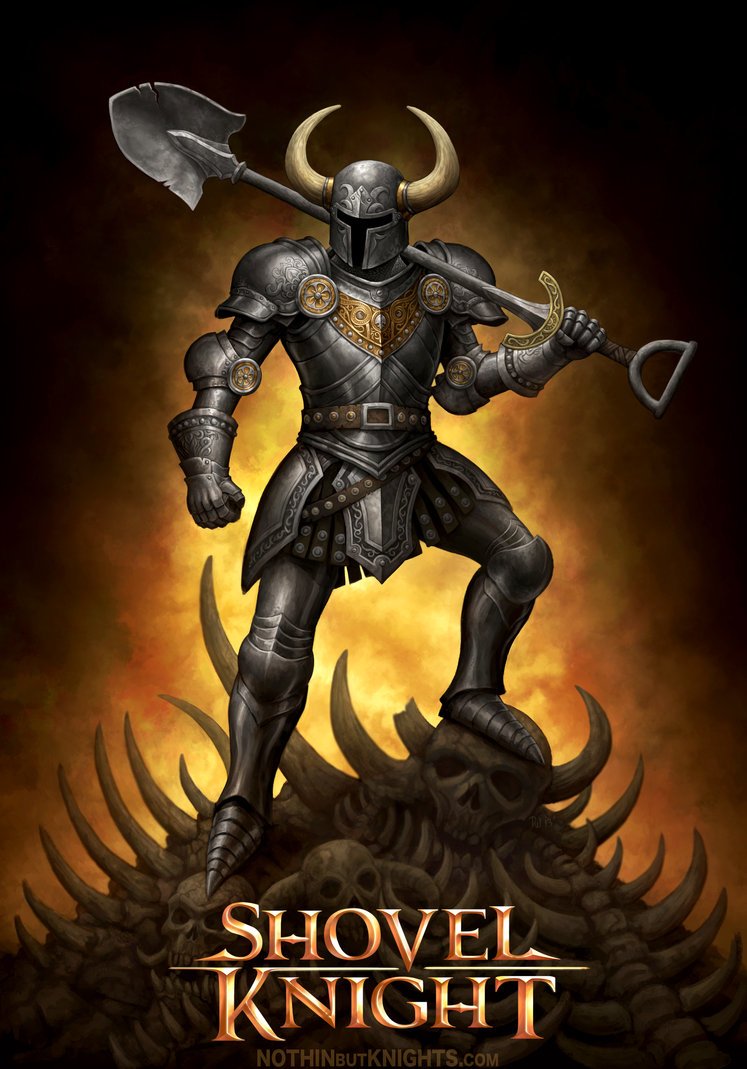 Download Shovel Video Game Shovel Knight Knight Armor Art