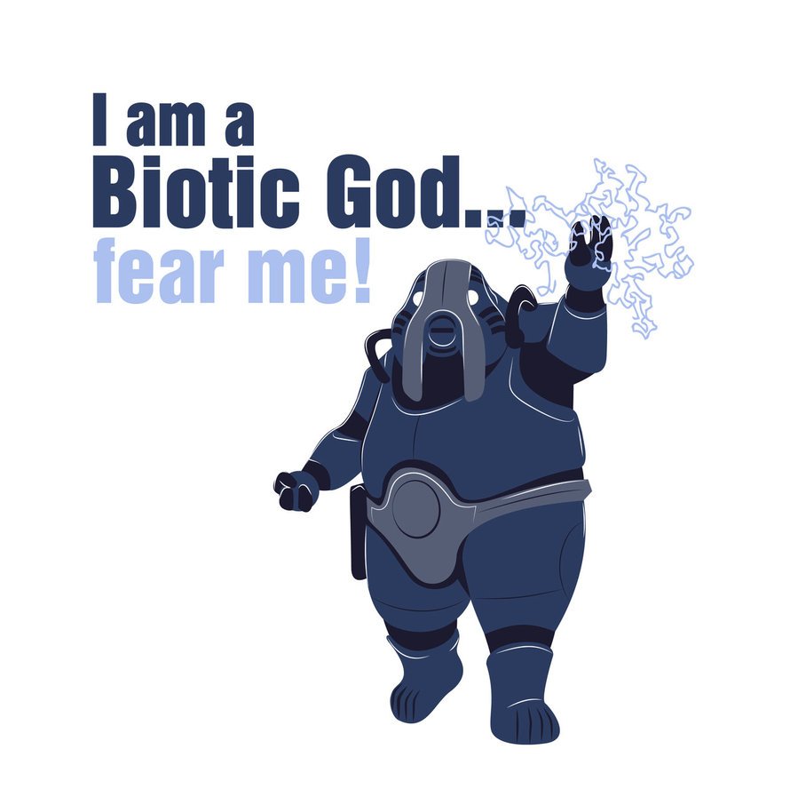 Download Niftu Cal Video Game Mass Effect 2 Biotic God Character Design Art