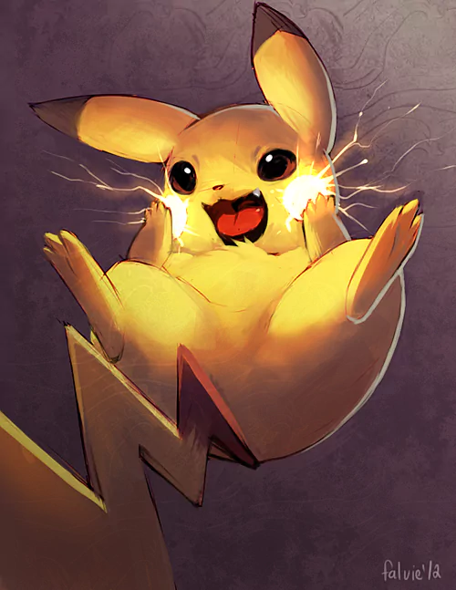 Pikachu video game Pokemon cartoon Electric Image