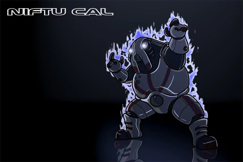 Niftu Cal video game Mass Effect 2 robot cartoon Image