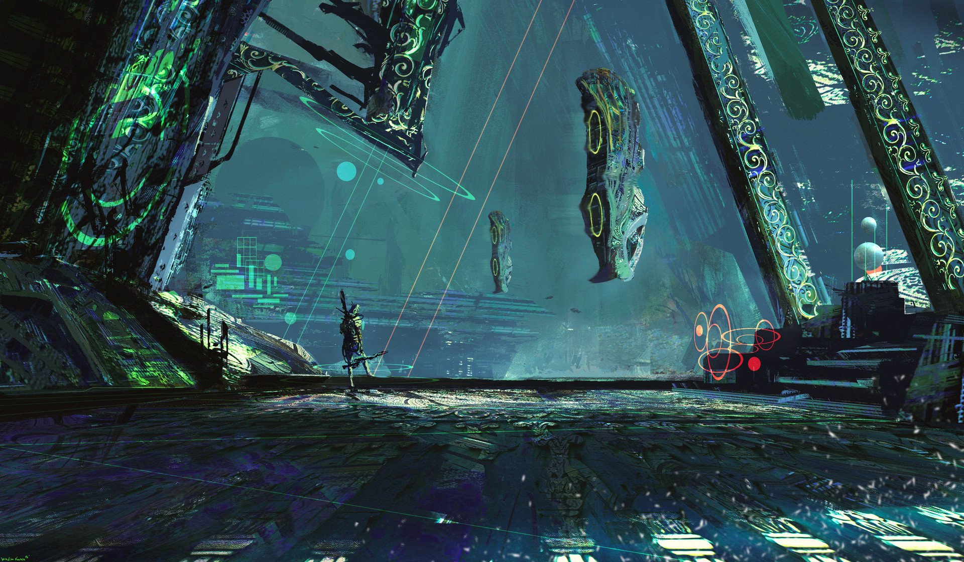 Download Sci Fi City Sci Fi City Futuristic Digital Art Futuristic City Art