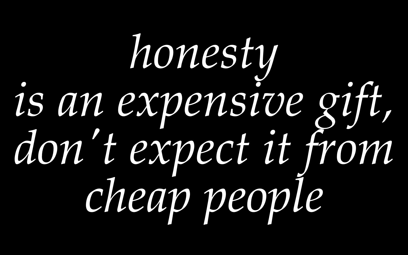 honesty n cheap people by lokesh