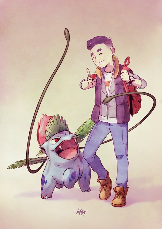 Download Ivysaur (Pokémon) Video Game Pokemon Art