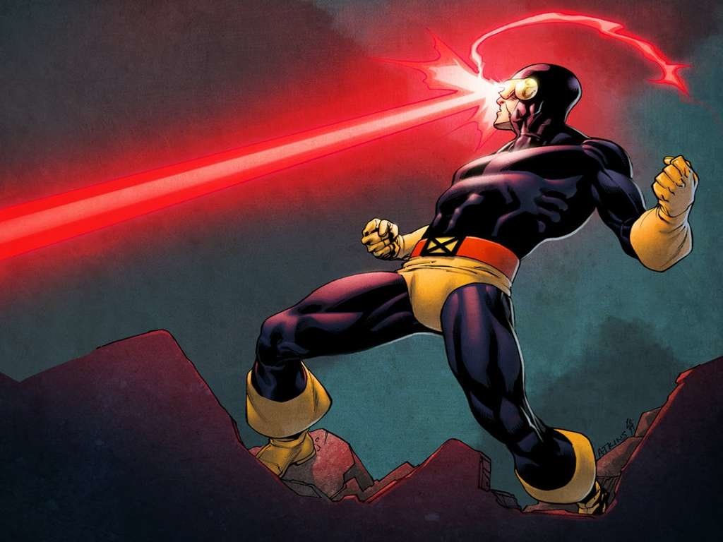Download Cyclops (Marvel Comics) Comic Superhero Laser Art