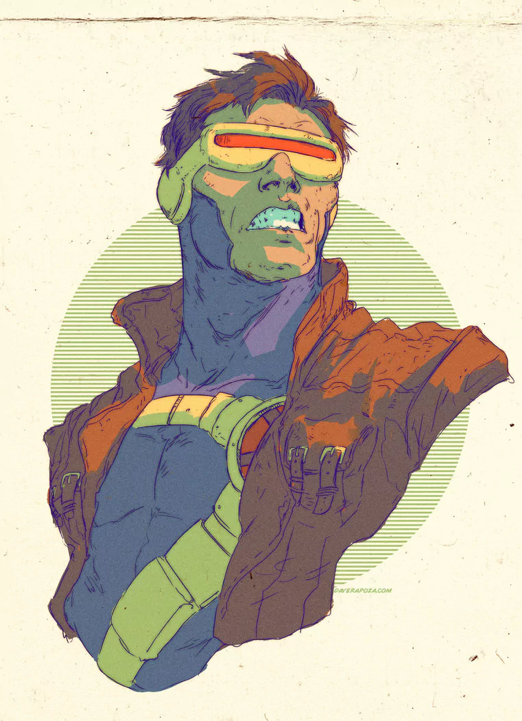 Cyclops (Marvel Comics) Comic Sci Fi character design Image