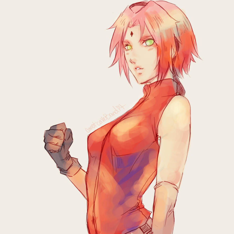 Download Sakura Haruno Anime Naruto Character Illustration Art
