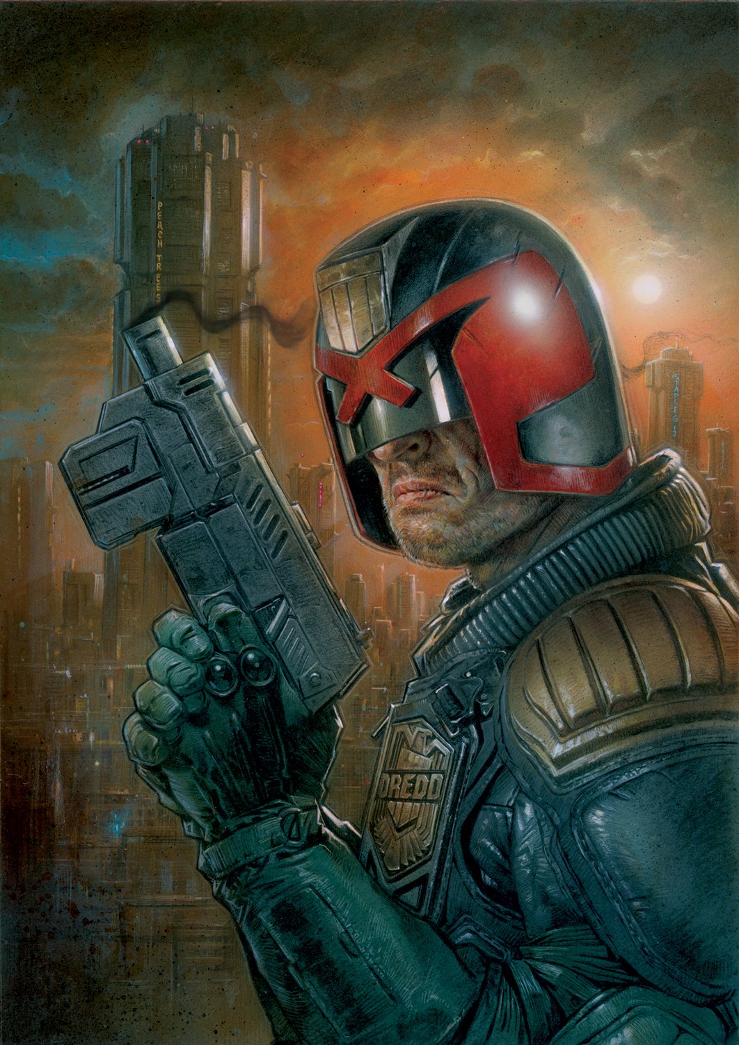 Download Movie Judge Dredd Comic Book Character Dystopian Science ...