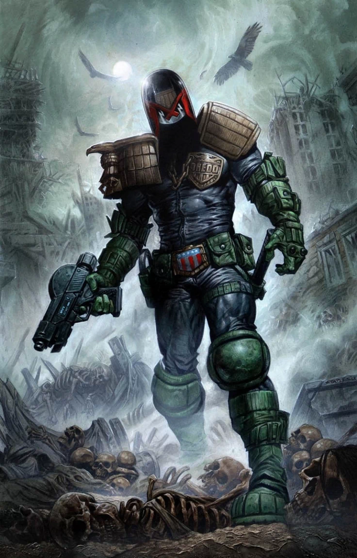 movie Judge Dredd Sci Fi dystopian law enforcement Image
