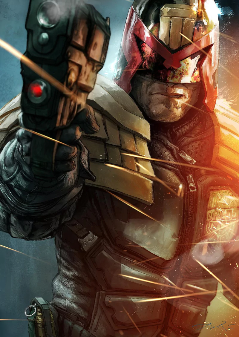 movie Judge Dredd judge Comic futuristic Image