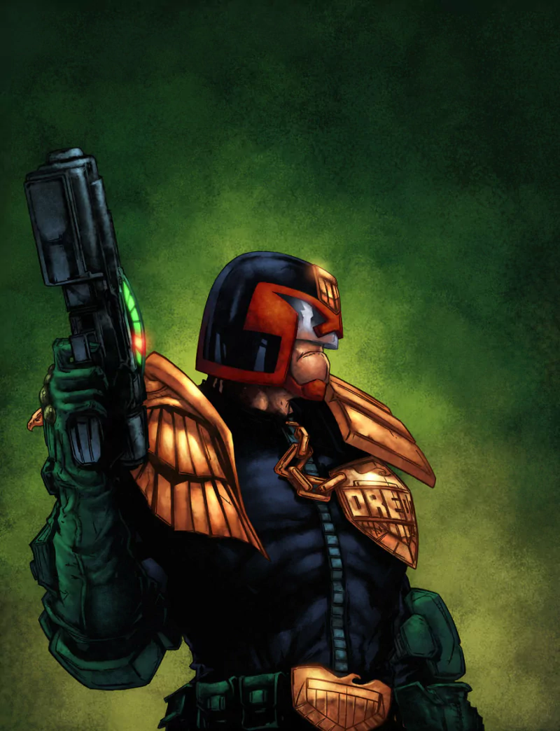 movie Judge Dredd Comic superhero law enforcement Image