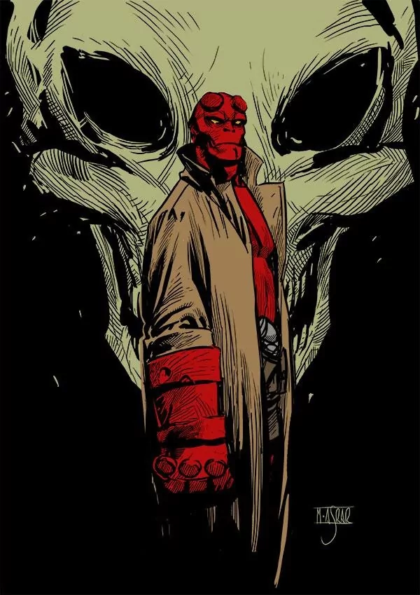 Hellboy movie Hellboy (2004) comic art Supernatural Image