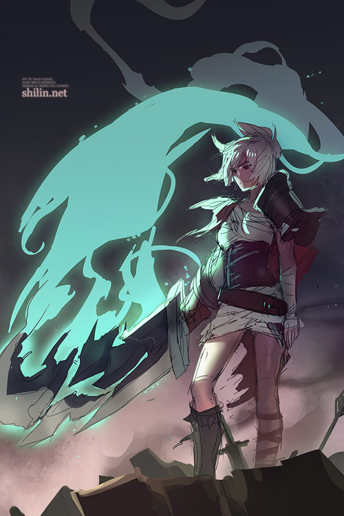 Arcade Riven - WIP [League of Legends Fanart]  League of legends, Lol  league of legends, League