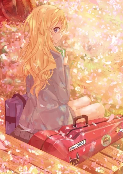 Kaori Miyazono Anime Your Lie in April girl Travel anime girl Image