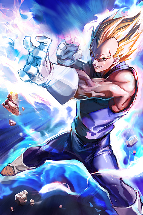 Vegeta..  Dragon ball art, Dragon ball artwork, Anime dragon ball