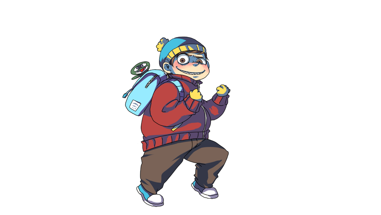Download Eric Cartman TV Show South Park Anime Backpack Art