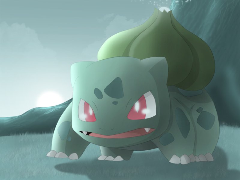 Download Bulbasaur (Pokémon) Video Game Pokemon Cartoon Green Creature Art