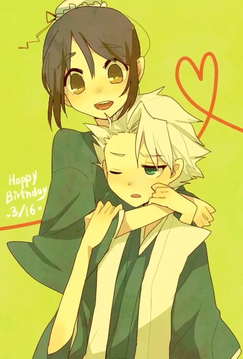 Tōshirō Hitsugaya Momo Hinamori Anime Bleach birthday Image