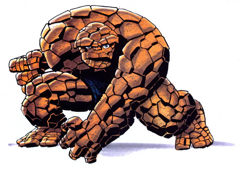 Thing (Marvel Comics) Comic Fantastic Four superhero comic character Image