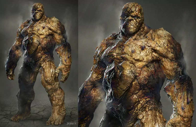 Thing (Marvel Comics) movie Fantastic Four (2015) monster creature Image