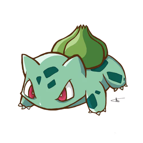 Bulbasaur (Pokémon) video game Pokemon cartoon grass type Image