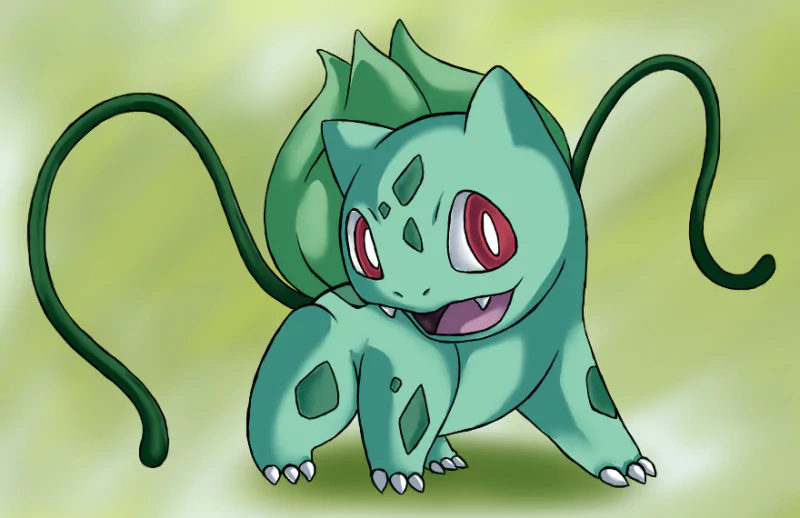 Bulbasaur (Pokémon) video game Pokemon grass type starter pokemon Image
