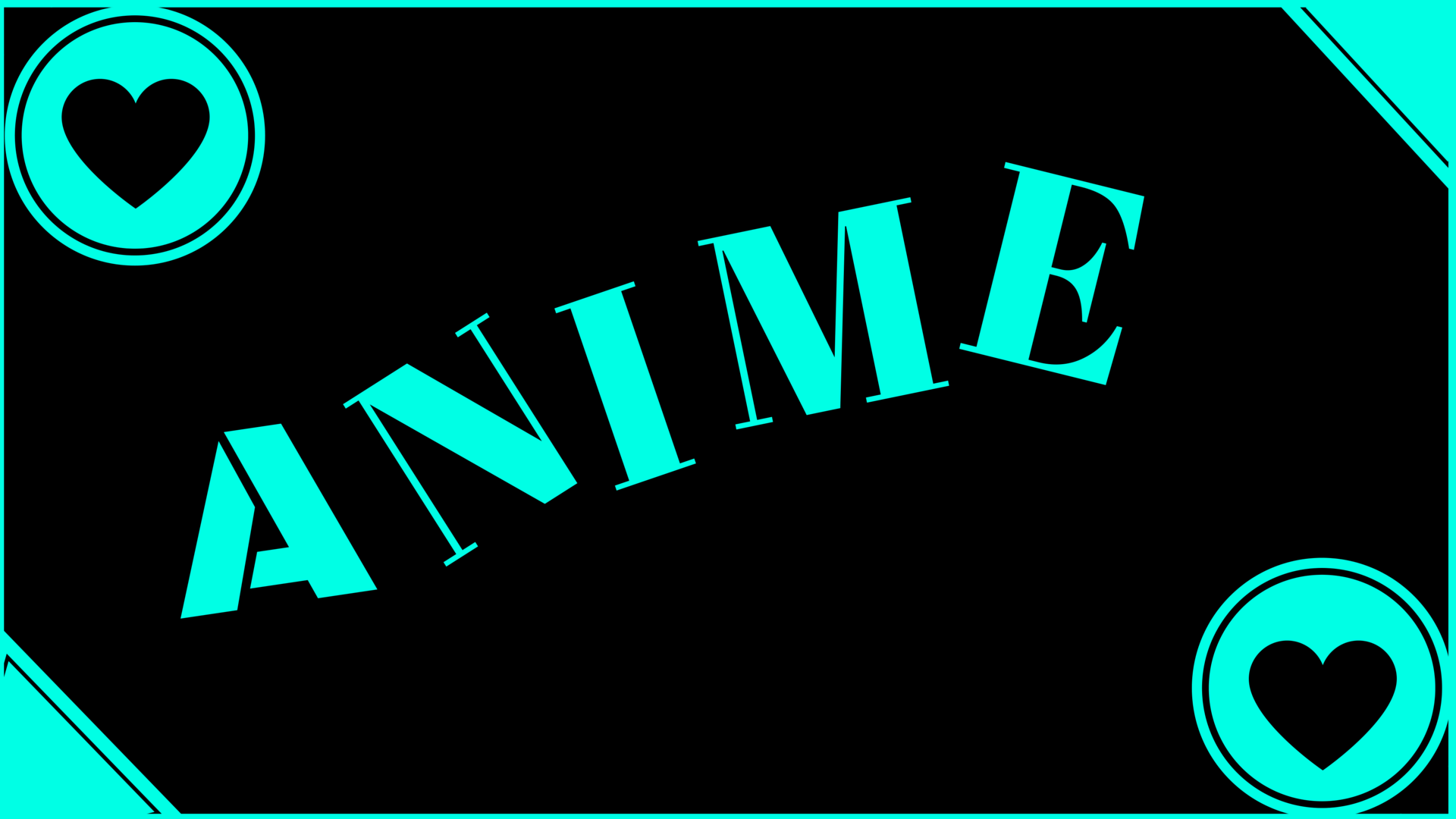 Anime logo by Shamir
