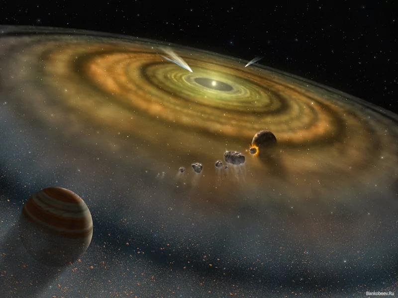 Sci Fi Solar System Image